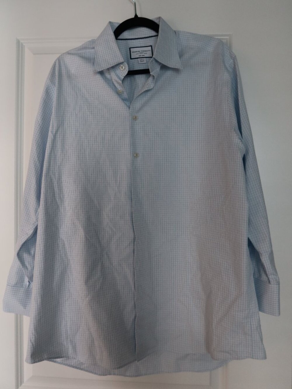 Charles Tyrwhitt - Non-Iron Check Classic Fit Dress Shirt - 16.5/33